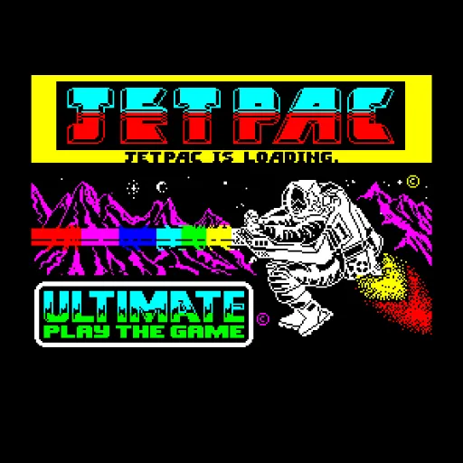 Jetpac is an exhilarating arcade experience that propels players into a high-octane action-adventure across the cosmos. Don your jetpack as an intrepid astronaut and navigate through perilous platformer landscapes teeming with extraterrestrial threats. Collect fuel pods and spaceship parts to assemble your craft, all while fending off relentless alien advers