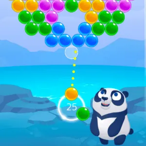 Embark on a delightful adventure with Panda Bubble Shooter, the ultimate puzzle game that combines adorable pandas with challenging bubble-popping fun! Help our cute panda hero clear the sky of colorful bubbles by matching three or more of the same color. Use your strategic skills and sharp aim to navigate through hundreds of captivating levels filled with e